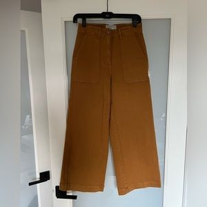 Everlane wide leg crop pants